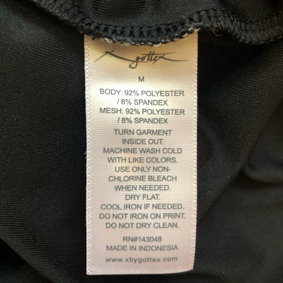 NWT X by Gottex Racerback  Athletic Tank Black Ladies Med - Picture 12 of 14